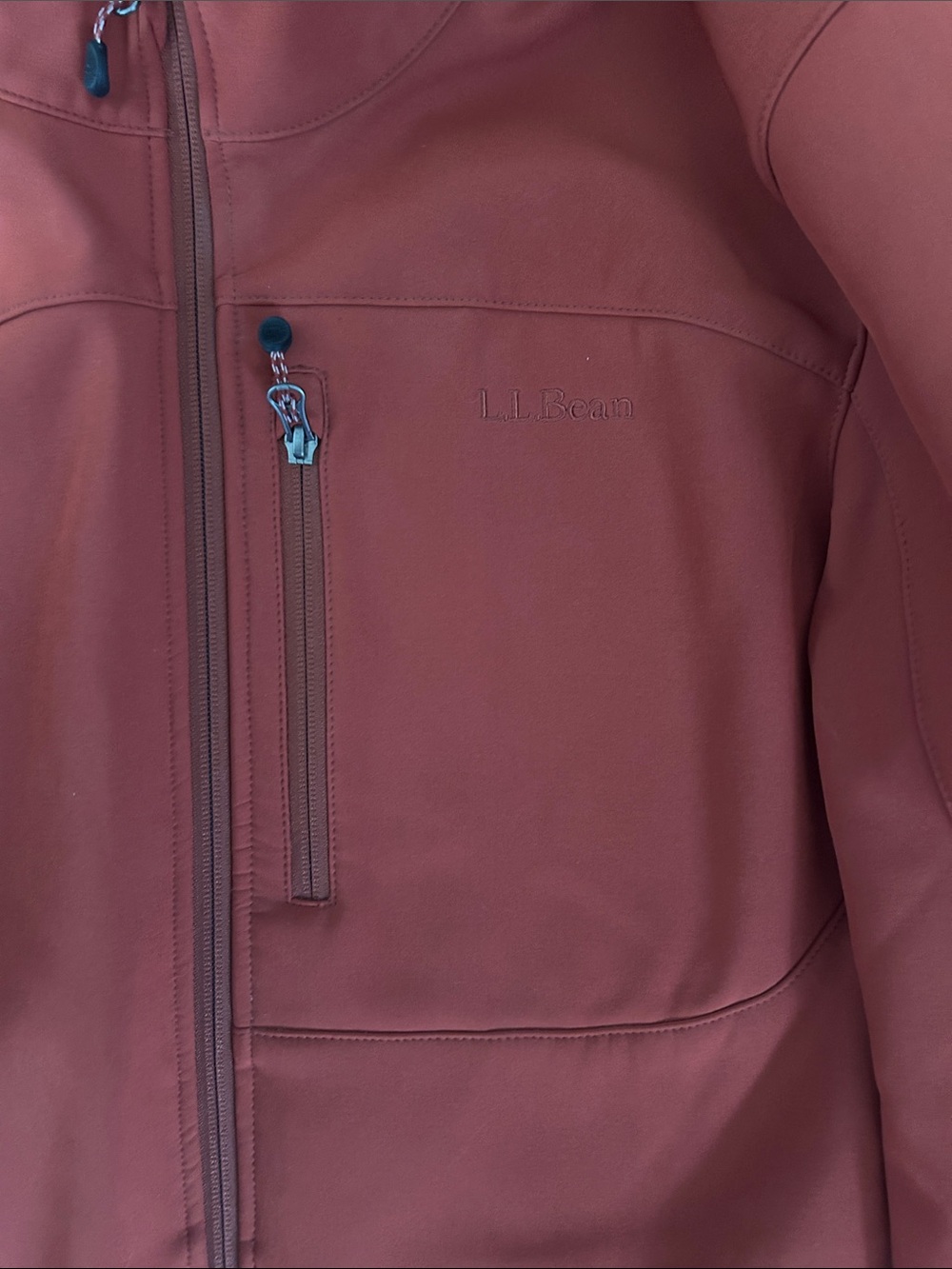 Men's LLBean SoftshellJacket - Picture 2 of 6